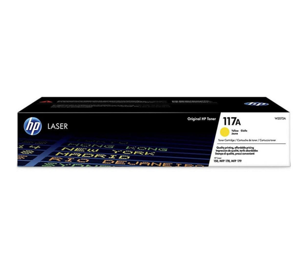 HP Toner 117A Yellow W2072A - 507592 - zdjęcie